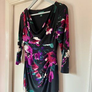 Ralph Lauren Floral Sheath Dress, Size S